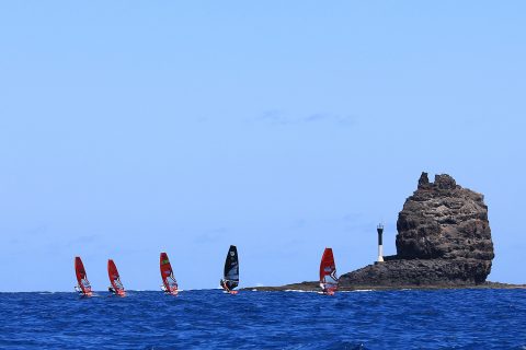 Rounding the Island of Lanzarote