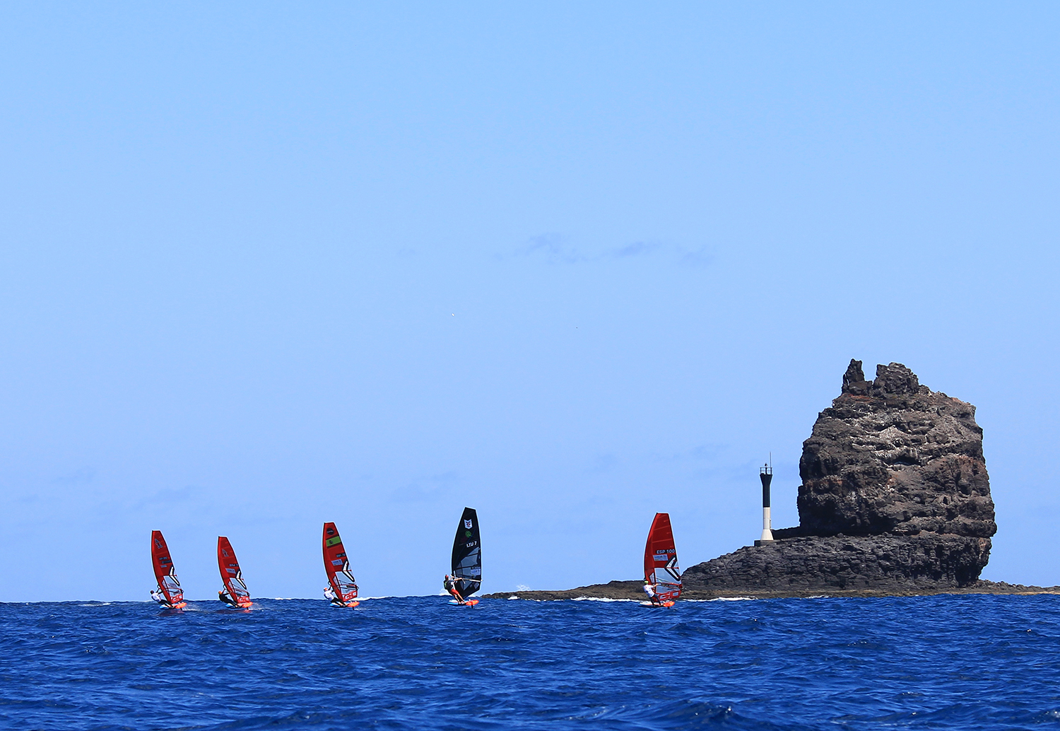 Rounding the Island of Lanzarote