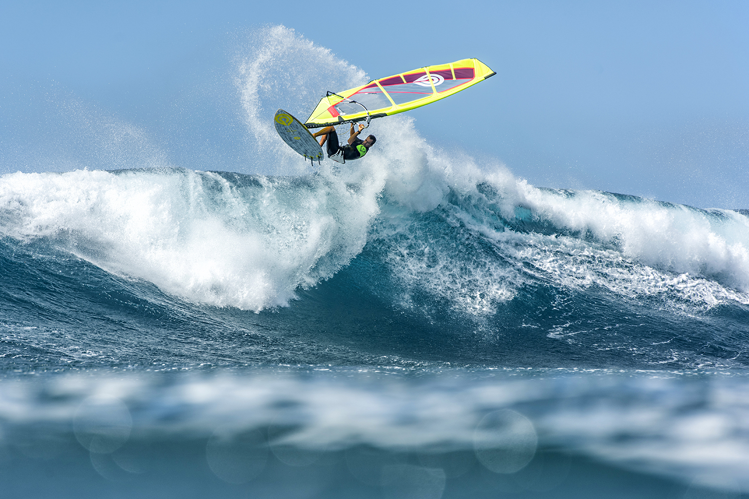 Browne going big at Hookipa