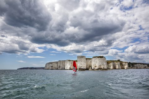 Foiling at Old Harry