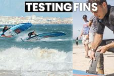 NICO PRIEN: TESTING FINS IN 30 KNOTS