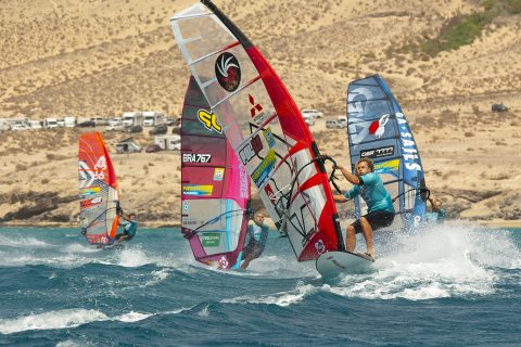 Fuerteventura race action