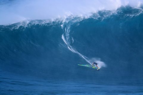 Polakow deep at Jaws