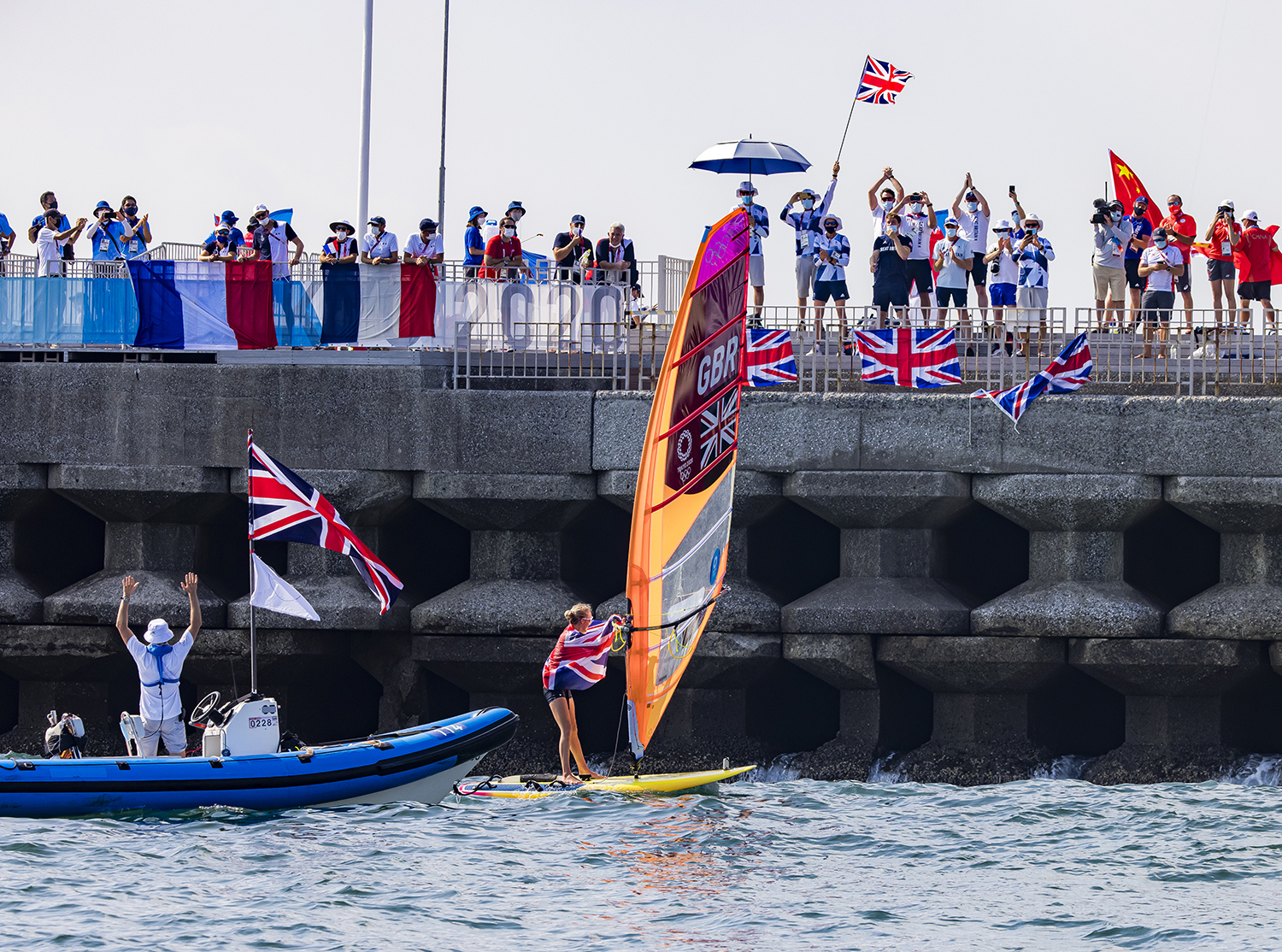 One for the team Photo: Sailing Energy / World Sailing
