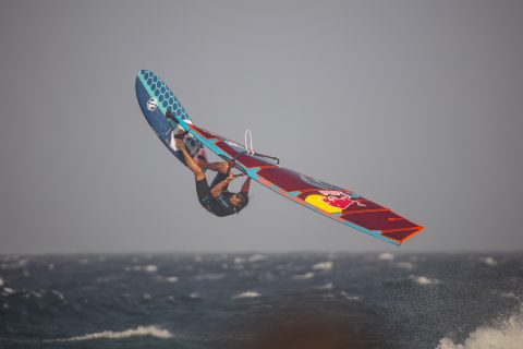 Bjorn flying high in the Canary Islands