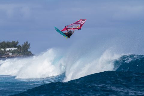 Thomas flying high in Reunion Island