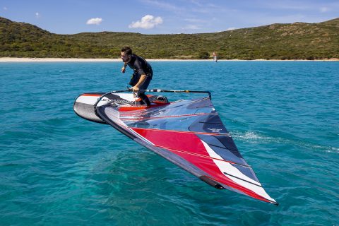 Nicolas cruising in Corsica