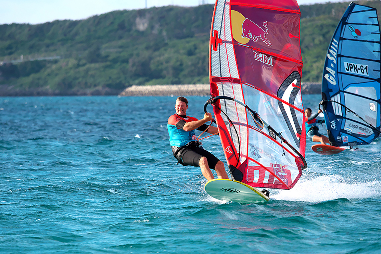 Bjorn at the Defi wind in Japan