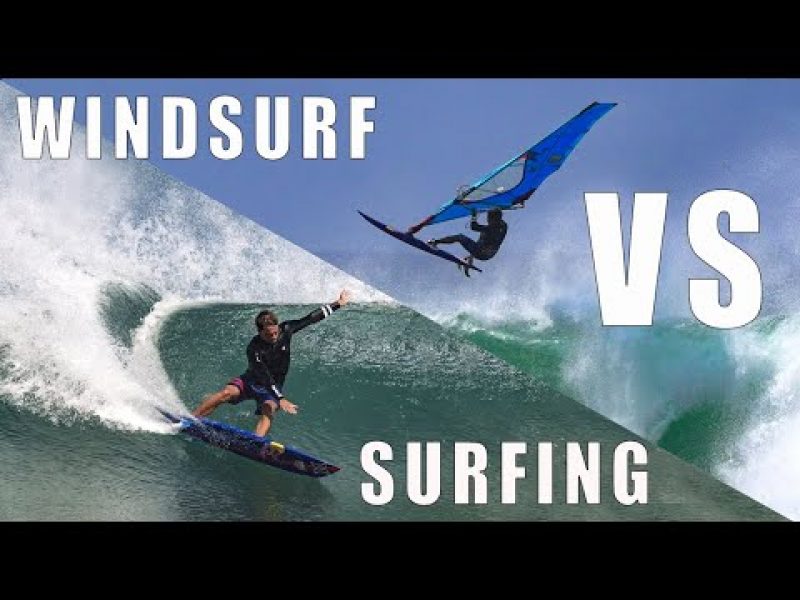 KAI LENNY: WINDSURFING VS SURFING