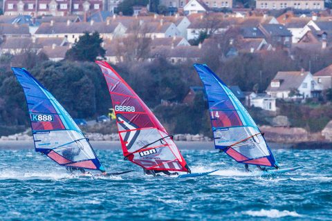 Epic slalom in Weymouth