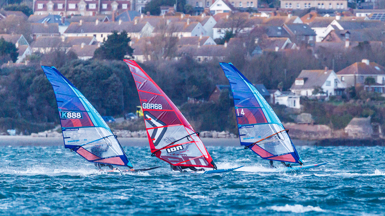 Epic slalom in Weymouth