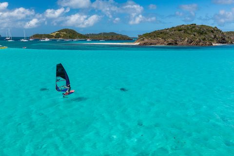 Foiling in paradise!