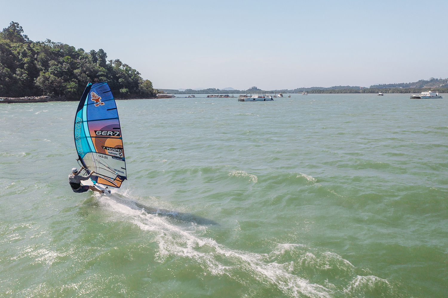 Nico flying in Thailand