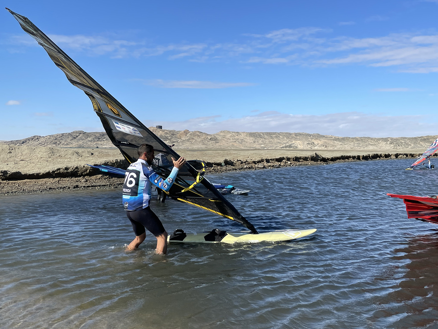 Heading out at Luderitz