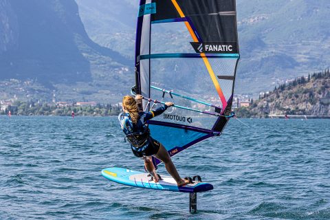 Foiling in Lake Garda