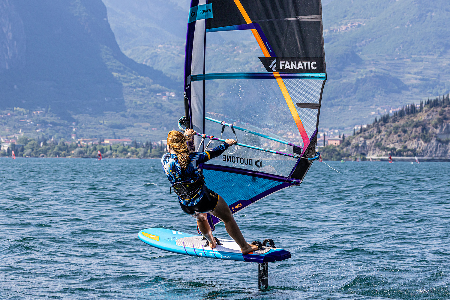 Foiling in Lake Garda