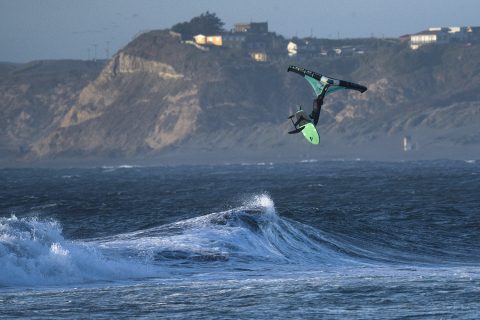 Duotone wing trip, Matanzas, Chile.