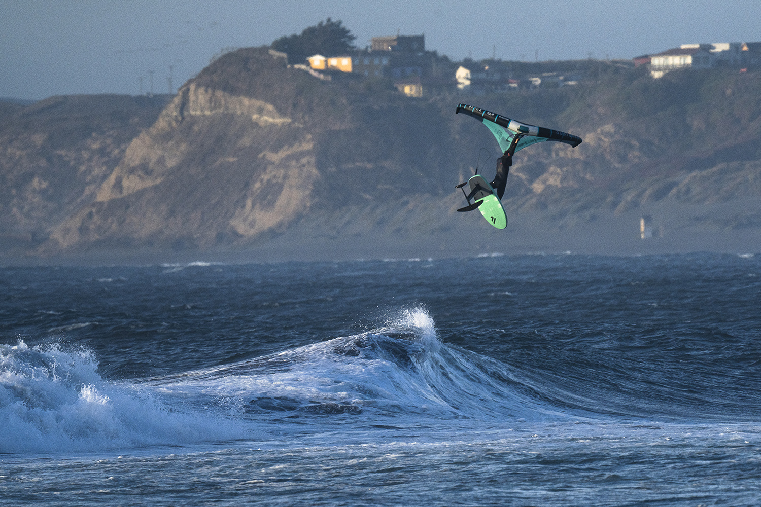 Duotone wing trip, Matanzas, Chile.