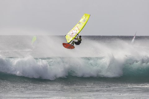 Alex ripping in Cape Verde