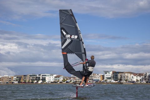 Timo cruising in Poole Harbour