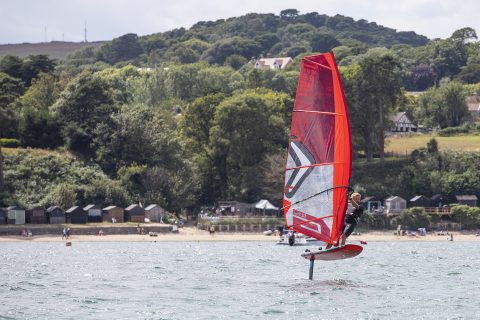 Foiling in the bay