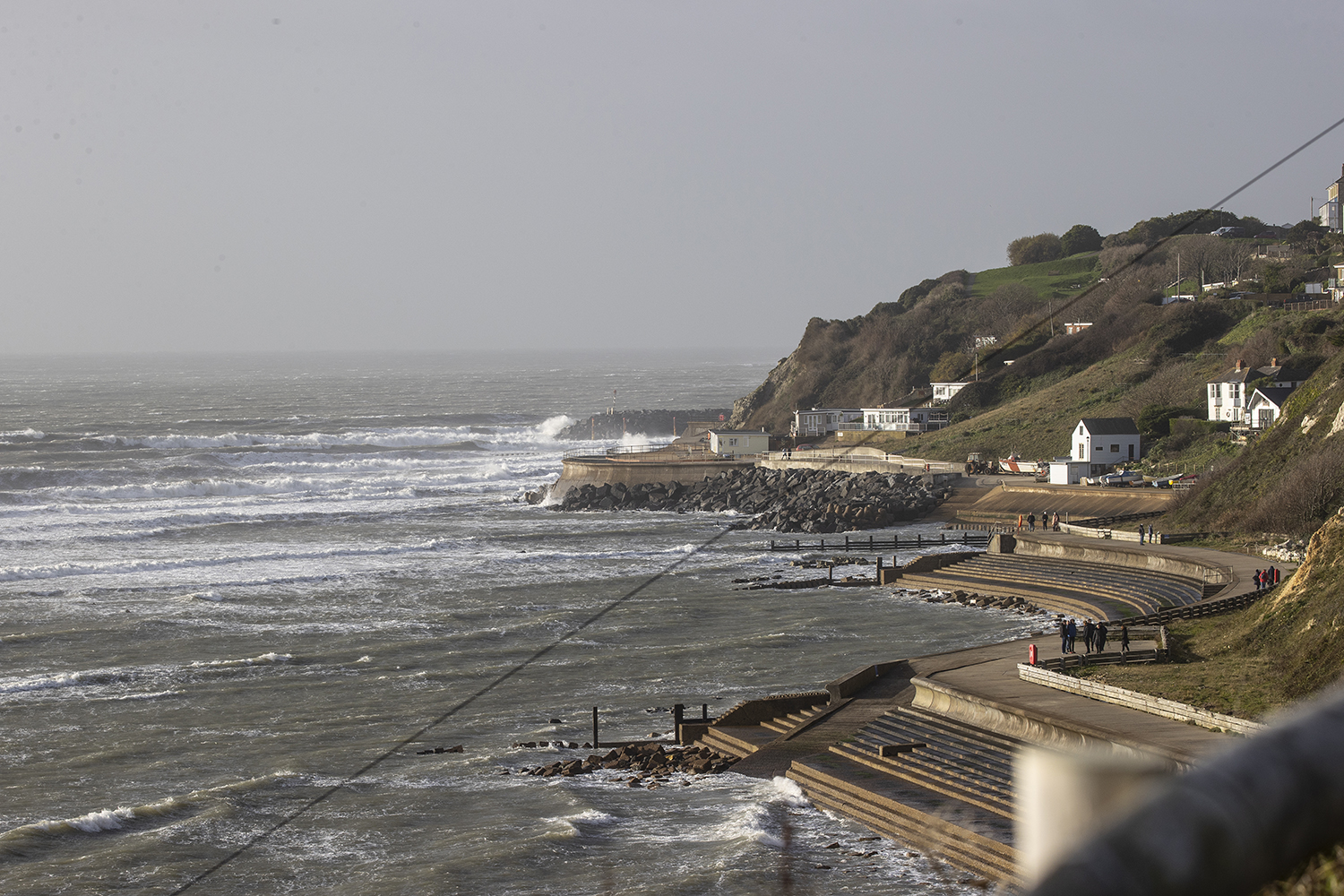 Looking up to Ventnor from Bonchurch
