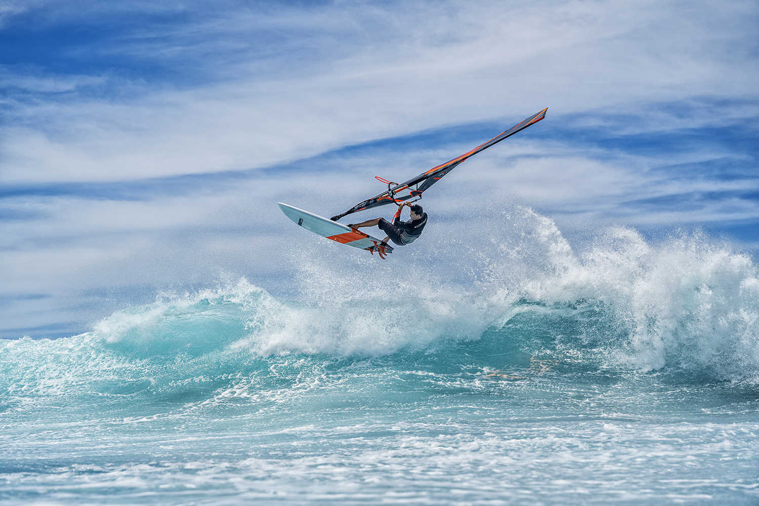 John Skye air at Hookipa