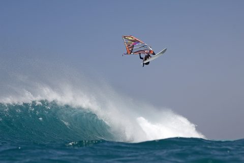 Alex going large in Cape Verde 2007