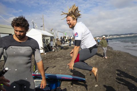 MACIEK RUTKOWSKI celebrates