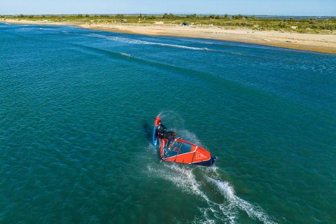 Freestyle action from above!