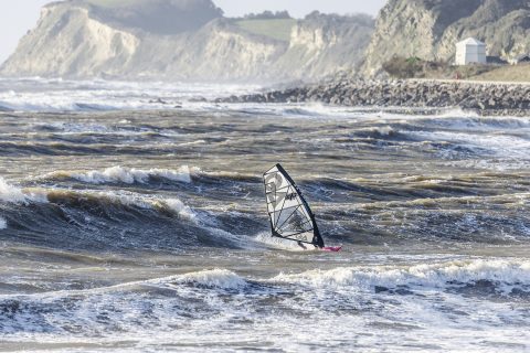 Ross at his home spot, Ventnor on the Isle of Wight