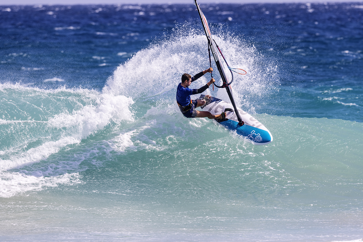 Liam ripping in Fuerteventura