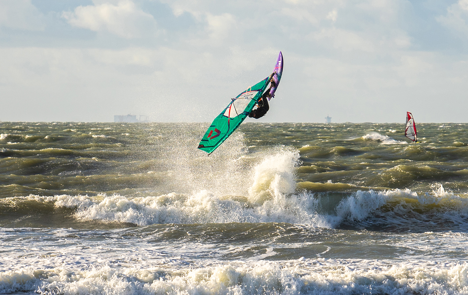 Sam Latham sending it at Worthing