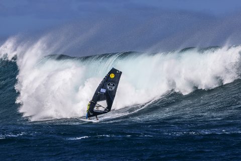 Nikos on the outer reefs in Mauritius