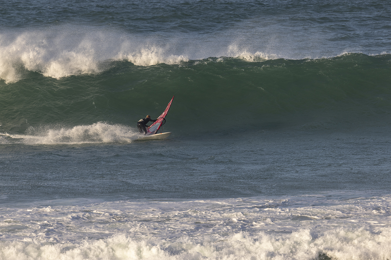 Timo Mullen in the pit