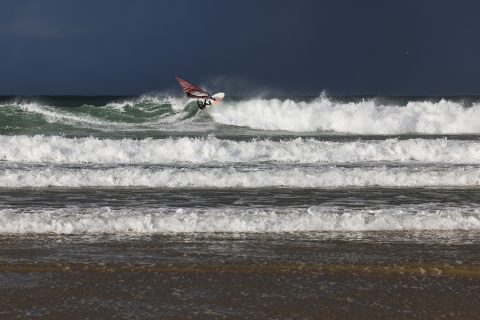 Timo Mullen between showers