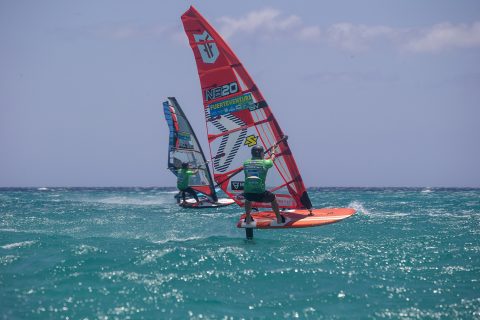 Amado Vrieswijk racing in Fuerte