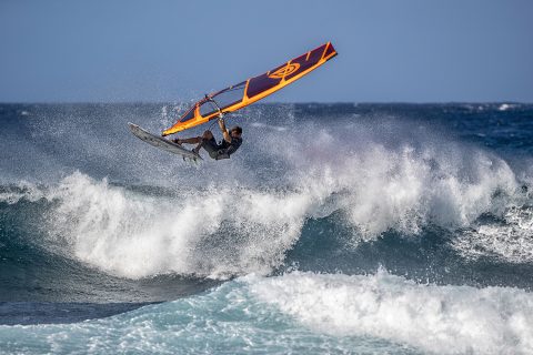 Adam on fire in Maui