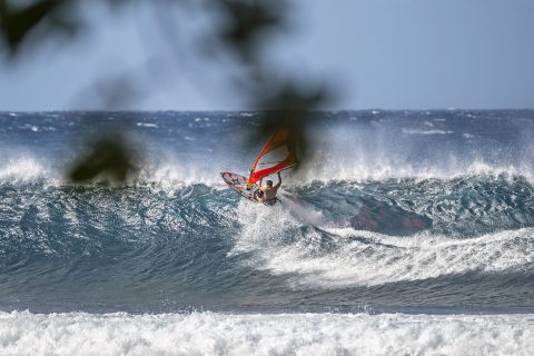 Ripping at Hookipa