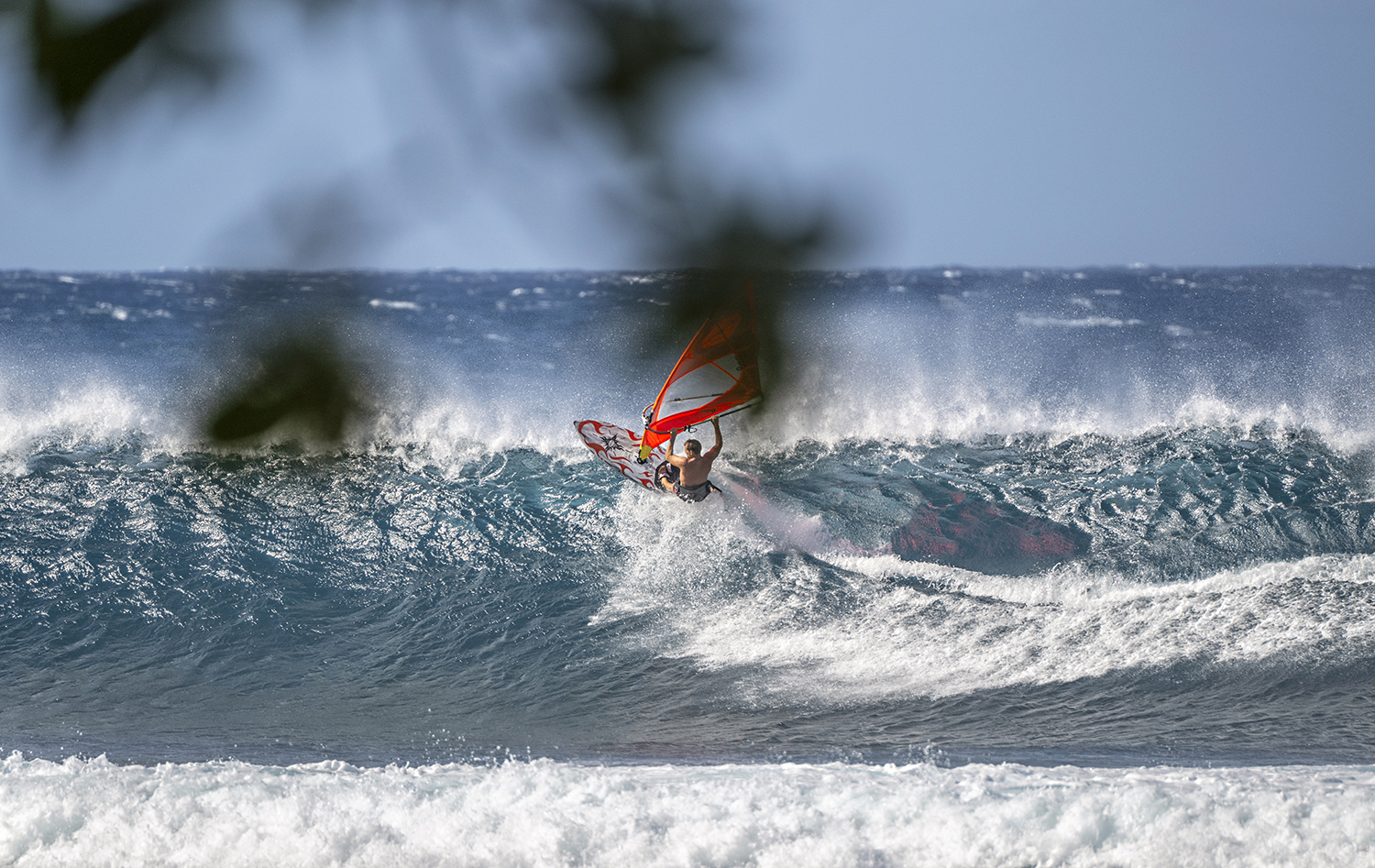 Ripping at Hookipa