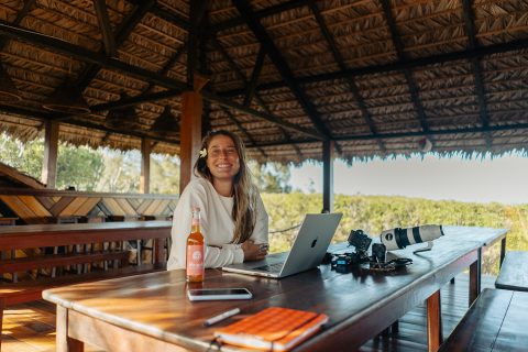 Maria Andres at work