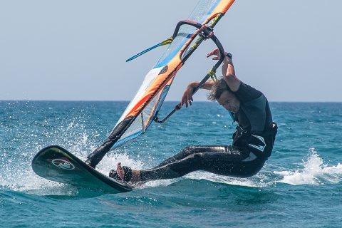 ‘Wojtek’s over sailing can lead to under-learning, and possible injury or kit breakage.’