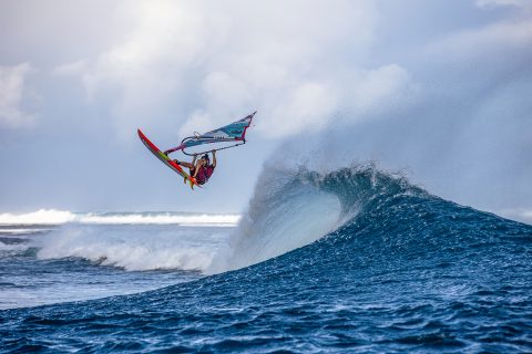 Thomas throws a huge air