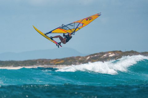 Maria Andres flying high