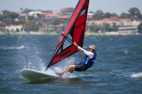 Scott McKercher in action at the worlds