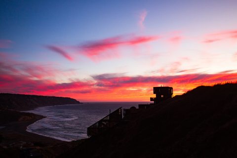 Chile sunset