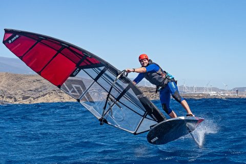 Michele Becker traing in Tenerife
