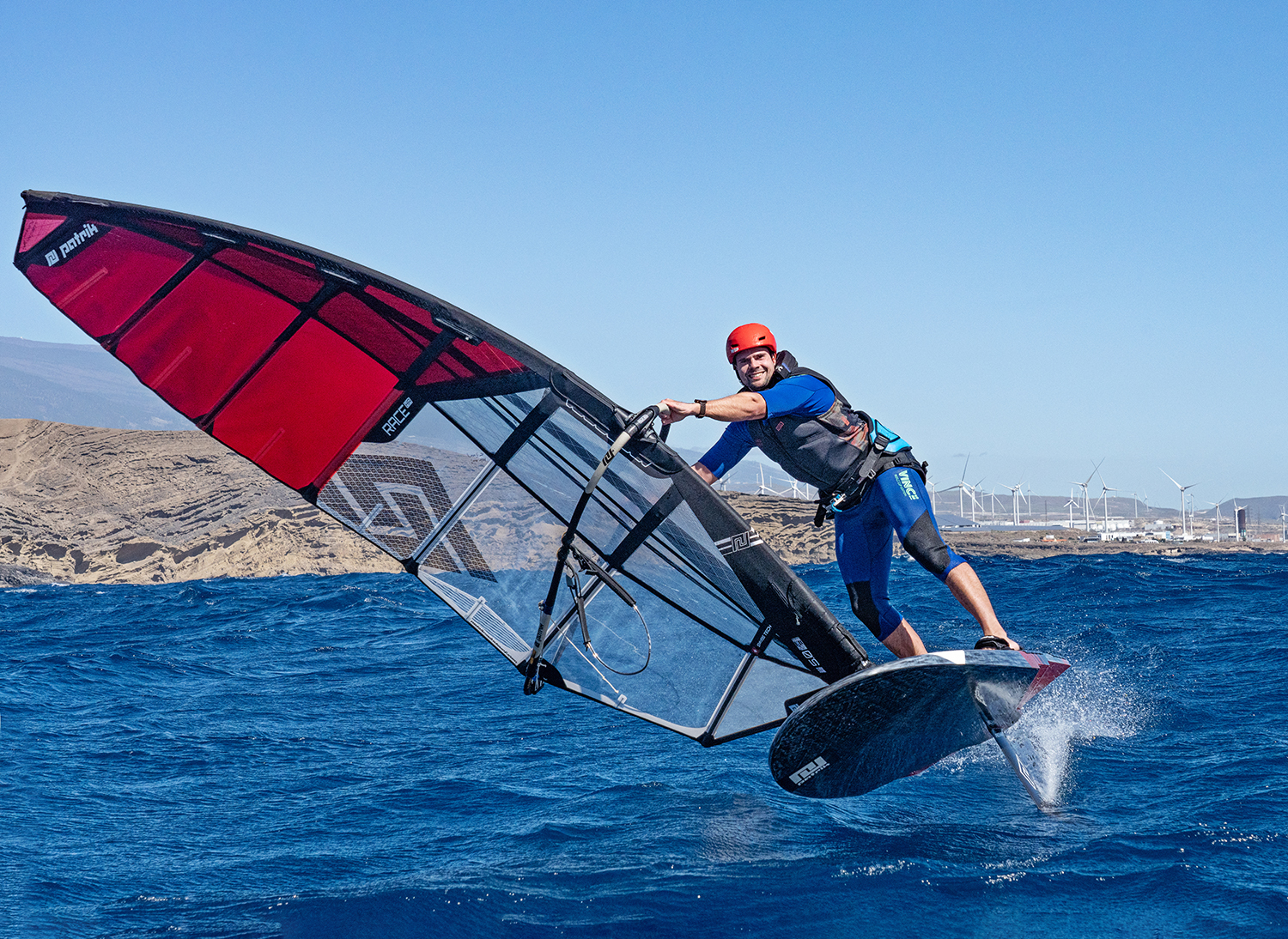 Michele Becker traing in Tenerife