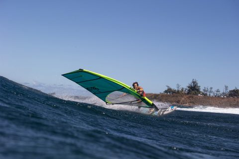 Graham Ezzy laying it down at Hookipa