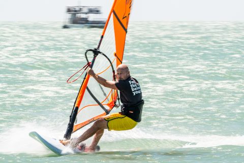 Tacking is king, this keeps you more upwind to get more jumps and rides.